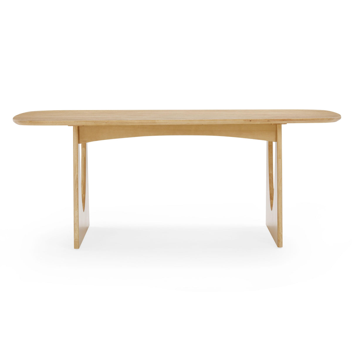 Cybill Natural Ash 79" Rectangular Dining Table by TOV Furniture – photo 3 of 8
