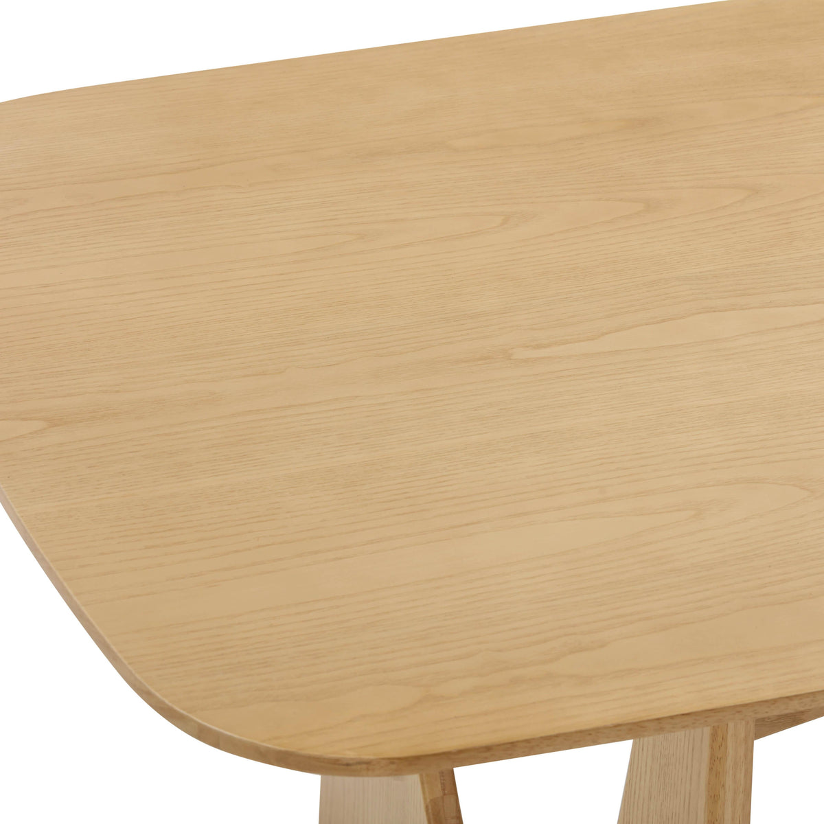 Cybill Natural Ash 79" Rectangular Dining Table by TOV Furniture – photo 7 of 8