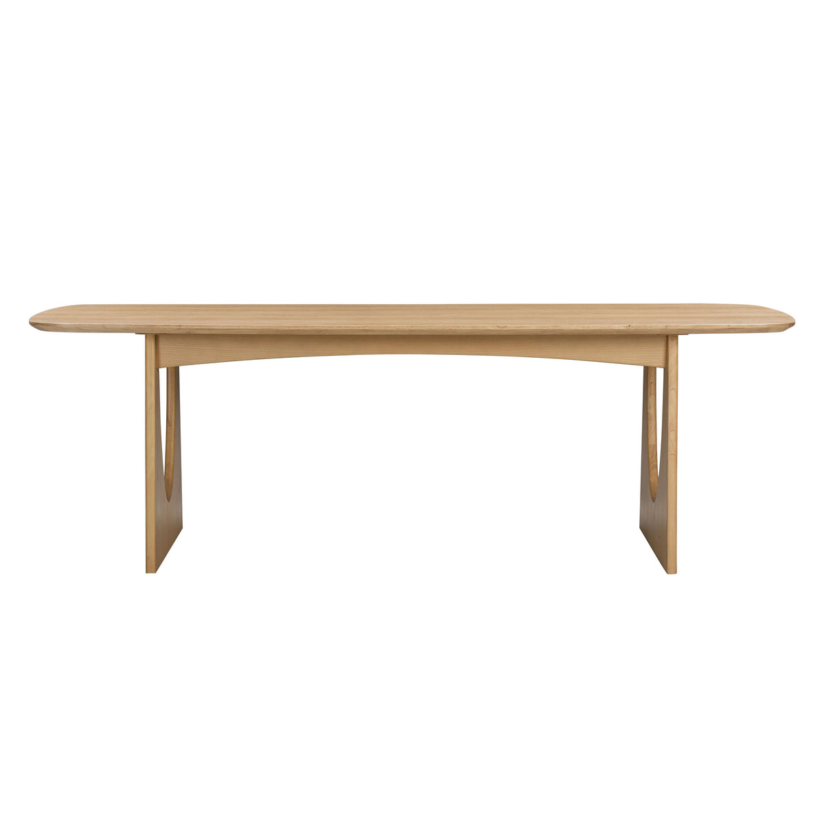 Cybill Natural Ash 94" Rectangular Dining Table by TOV Furniture – photo 3 of 8