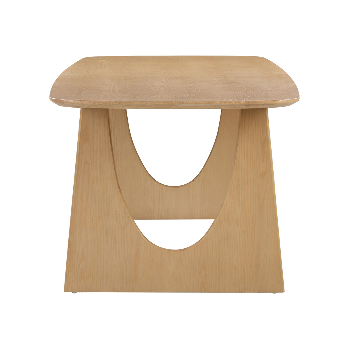 Cybill Natural Ash 94" Rectangular Dining Table by TOV Furniture – photo 4 of 8