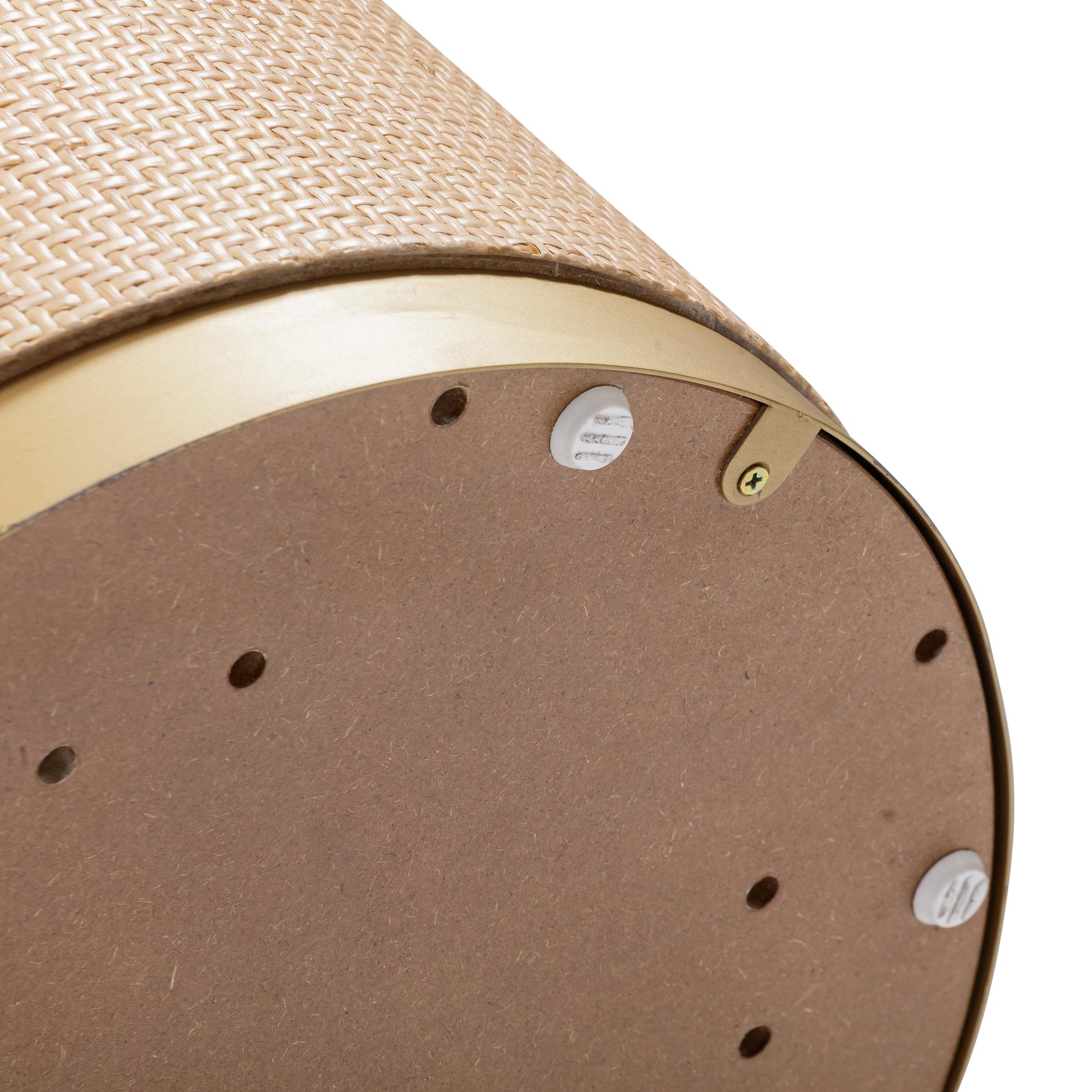 Akiba 47 Natural Ash Rattan Round Dining Table by TOV D54221