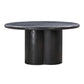 Elika 59 Faux Plaster Indoor Outdoor Round Dining Table by TOV D54233