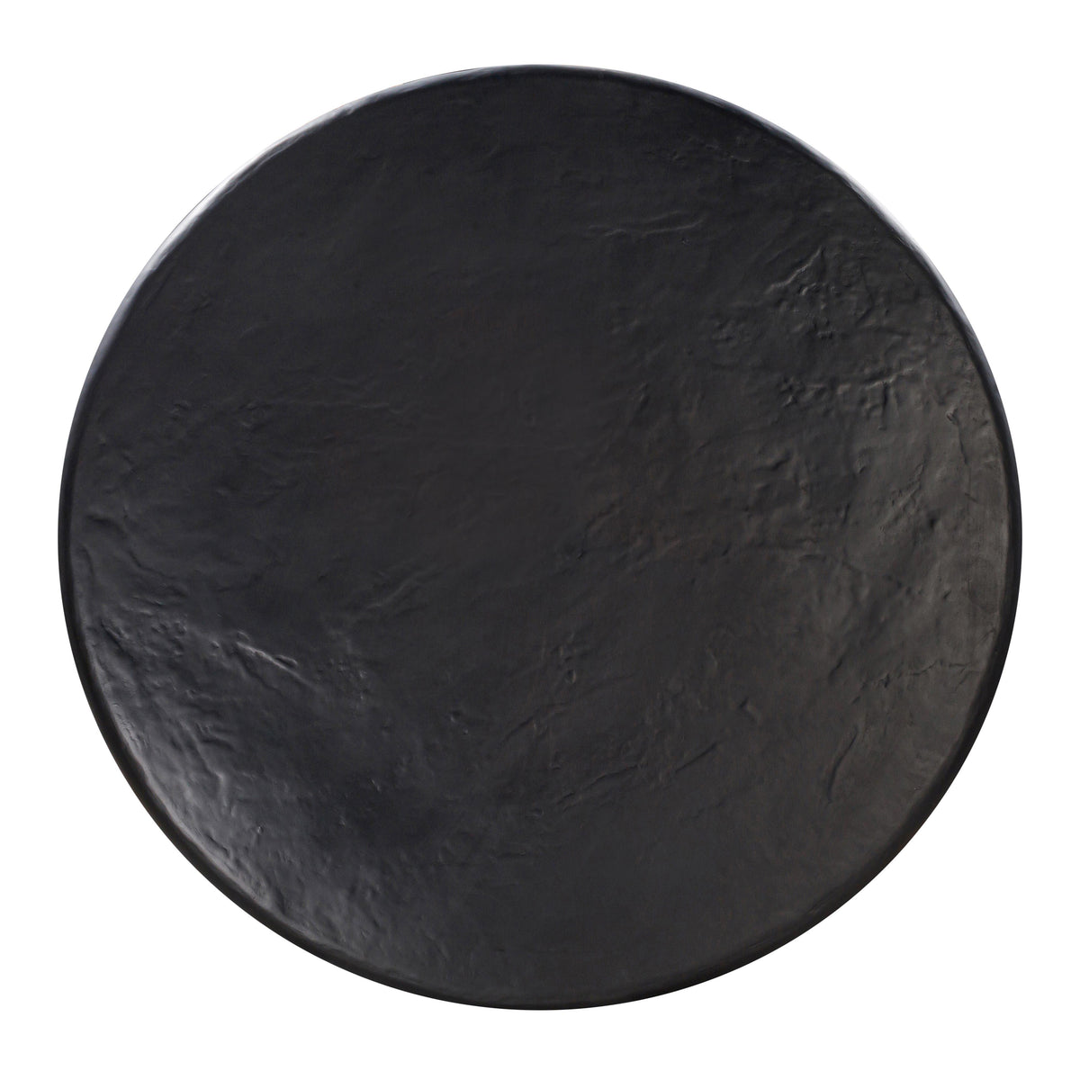 Elika Black Faux Plaster Round Dining Table by TOV Furniture – photo 6 of 7