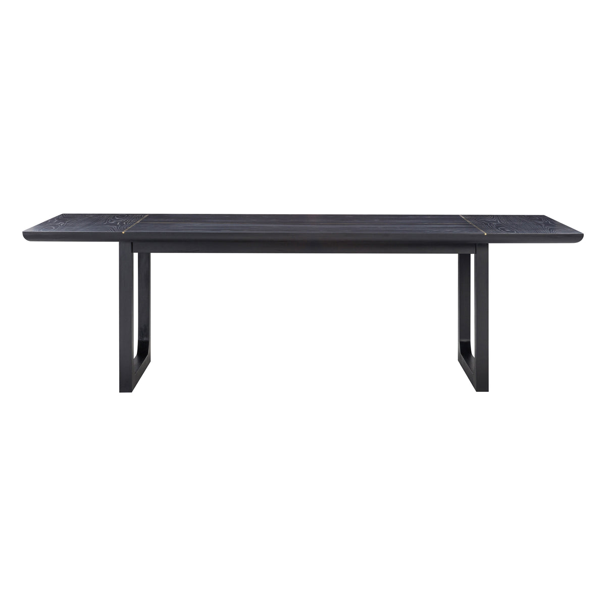 Shiloh 102" Black Ash Rectangular Dining Table by TOV Furniture – photo 3 of 8