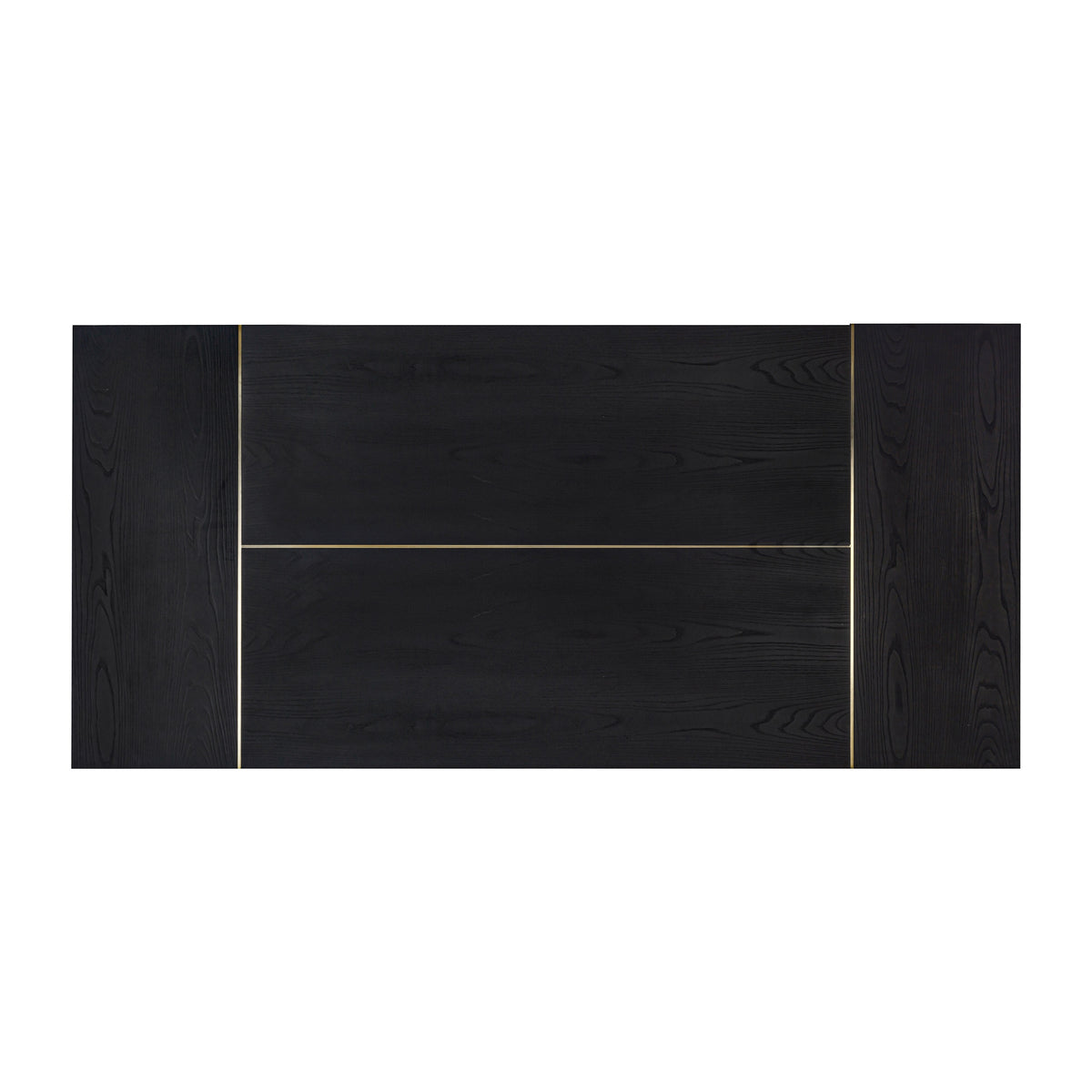 Shiloh 102" Black Ash Rectangular Dining Table by TOV Furniture – photo 6 of 8