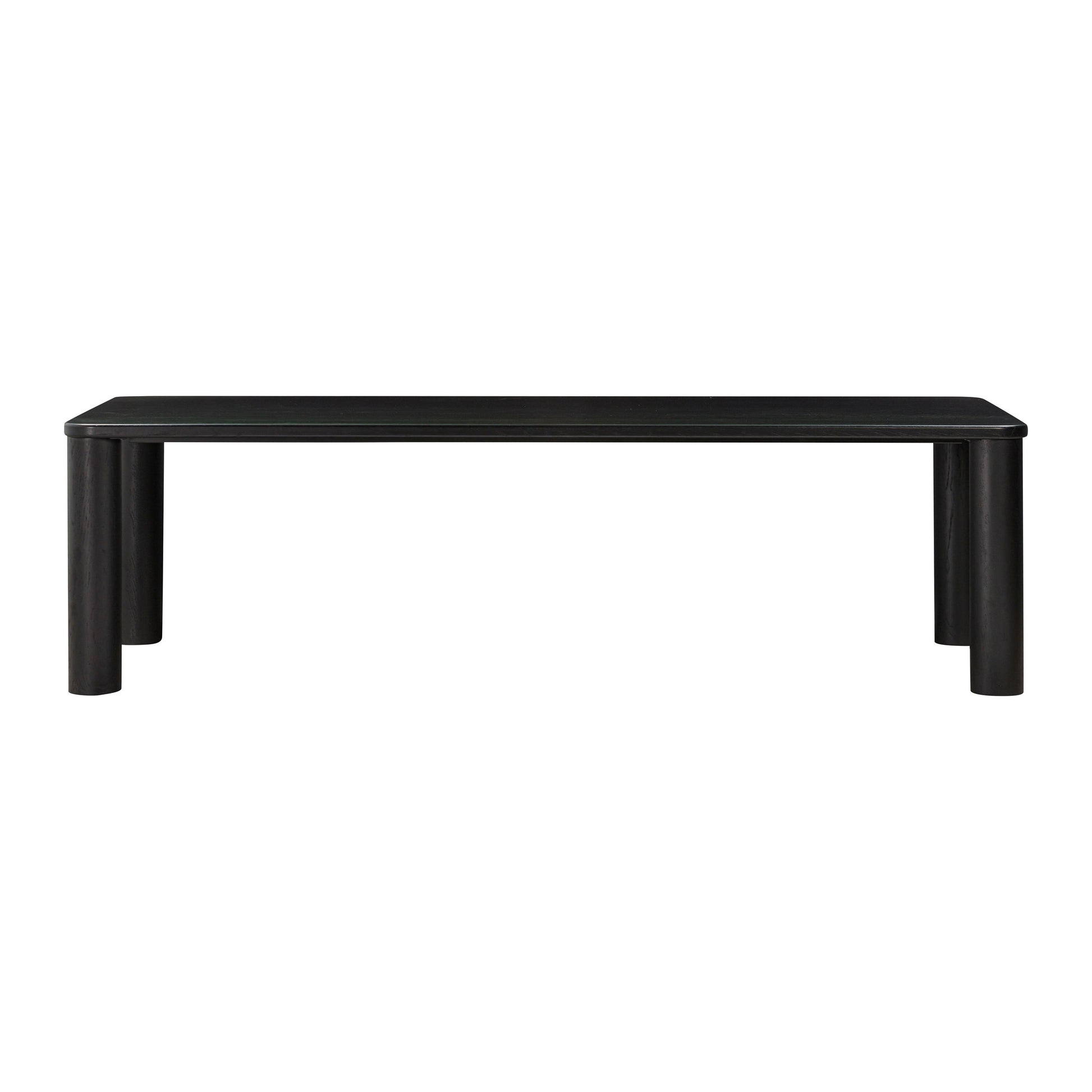 Akola Black Oak Rectangular Dining Table by TOV