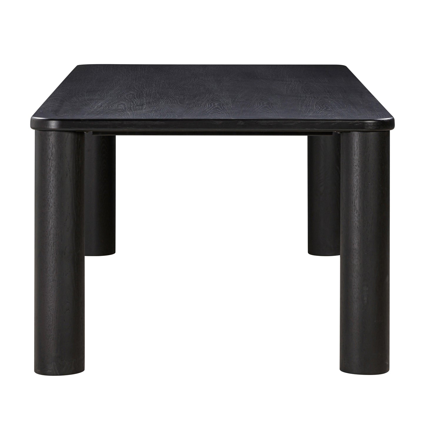 Akola Black Oak Rectangular Dining Table by TOV