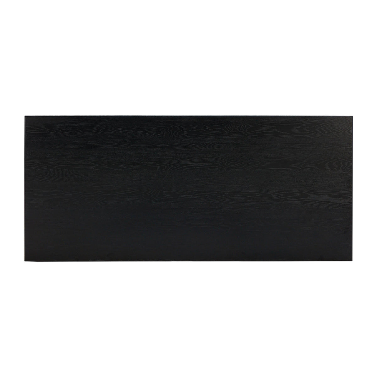 Chelsea Black Oak Rectangular Dining Table by TOV Furniture – photo 7 of 9