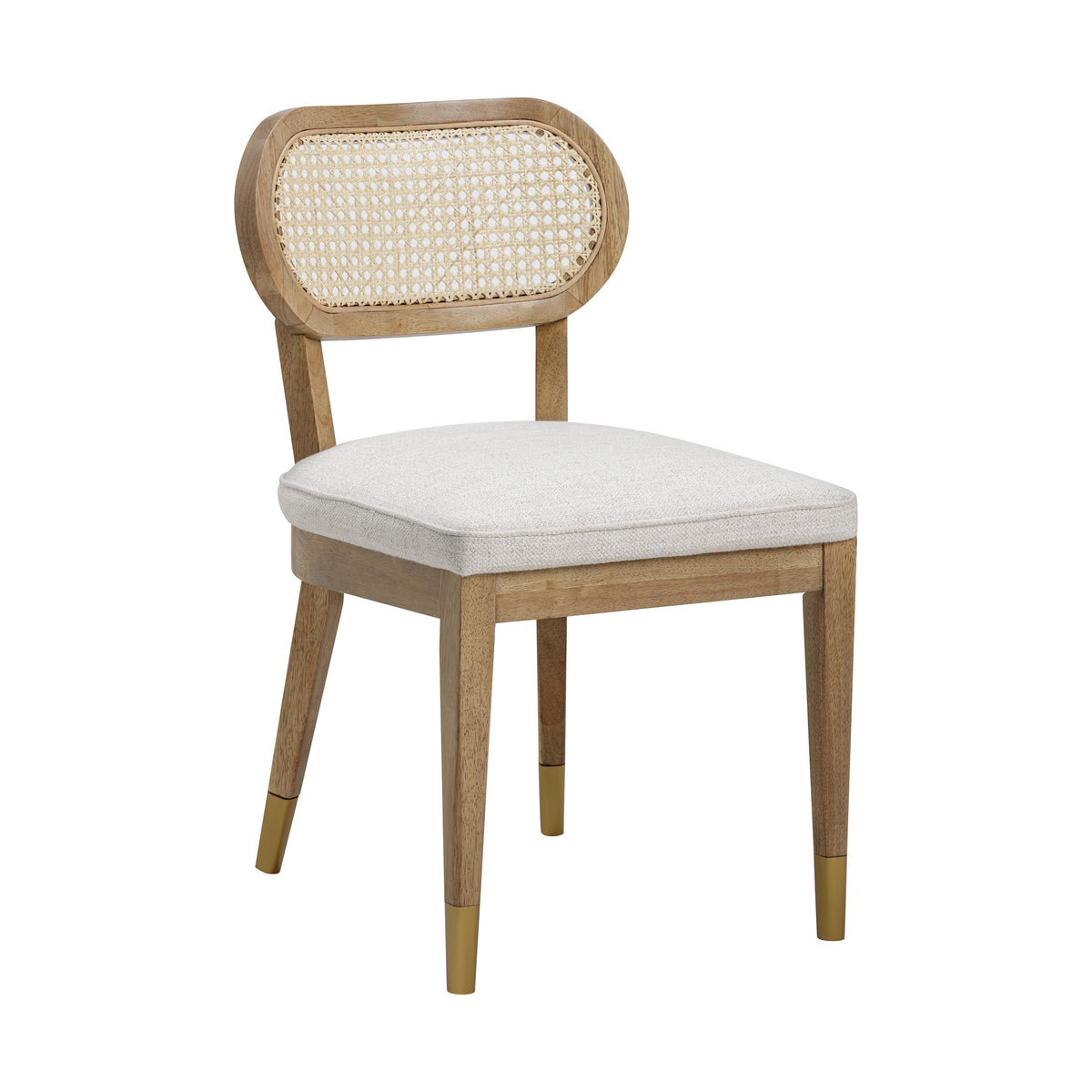 Cosette Natural Performance Linen Dining Chair by TOV Furniture – photo 1 of 7