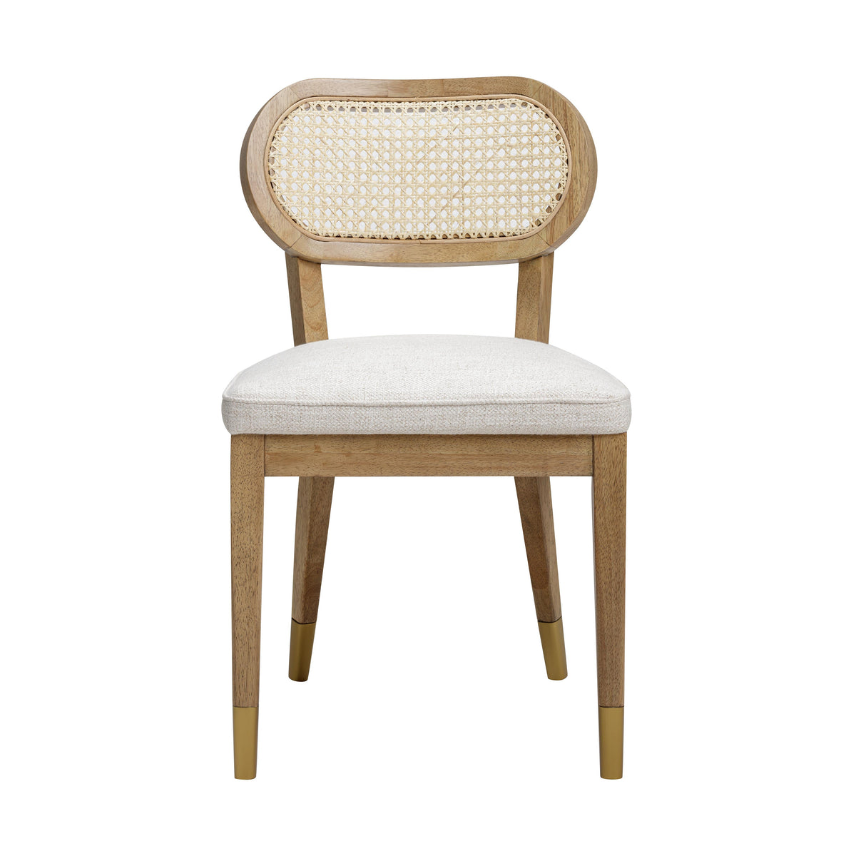 Cosette Natural Performance Linen Dining Chair by TOV Furniture – photo 3 of 7