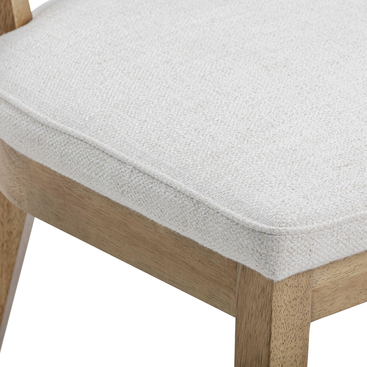 Cosette Natural Performance Linen Dining Chair by TOV Furniture – photo 6 of 7