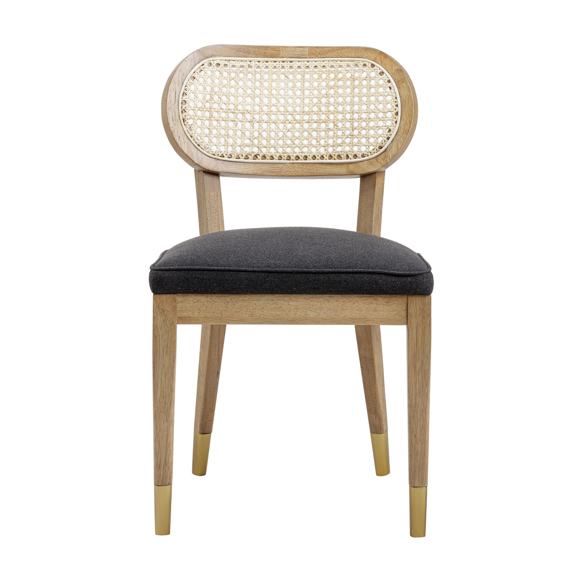 Cosette Black Performance Linen Dining Chair by TOV Furniture – photo 3 of 7