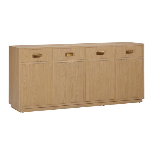 Aria 75" Oak Buffet Natural by Tov Furniture