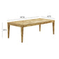 Brandyss 90 Natural Burl Rectangular Dining Table by TOV D54287