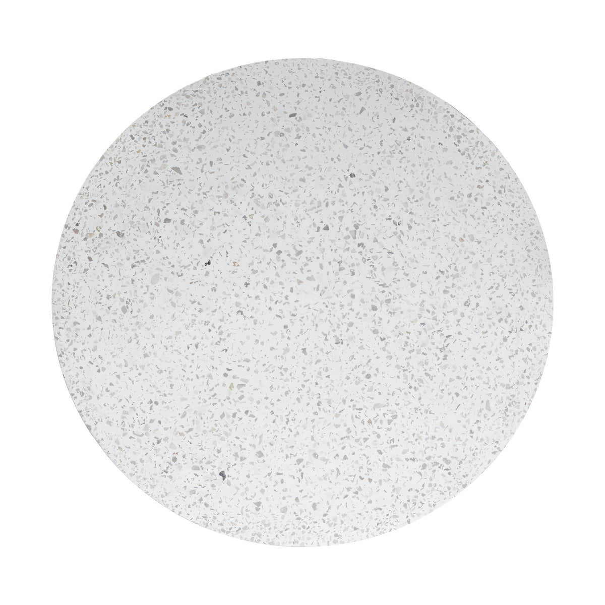 Parcino 47" Faux Terrazzo Concrete Indoor/Outdoor Round Dining Table by TOV Furniture – photo 4 of 8