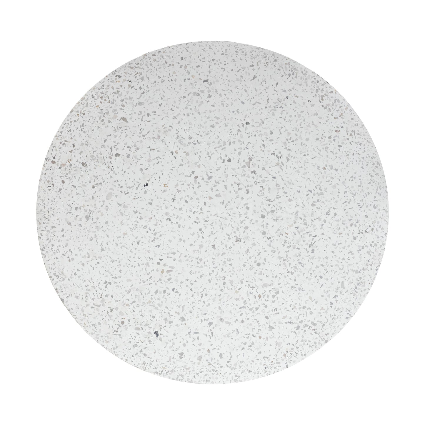 Parcino 47 Terrazzo Concrete Indoor Outdoor Round Dining Table by TOV D54289