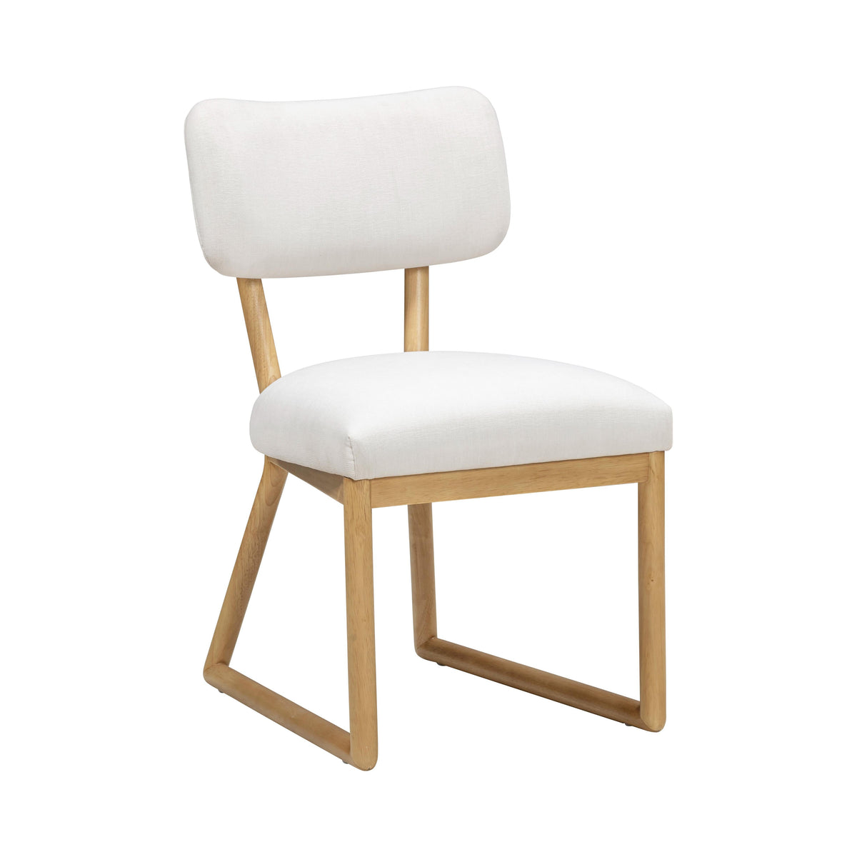 Bobbie Cream Upcycled Performance Fabric Dining Chair by TOV Furniture – photo 1 of 6