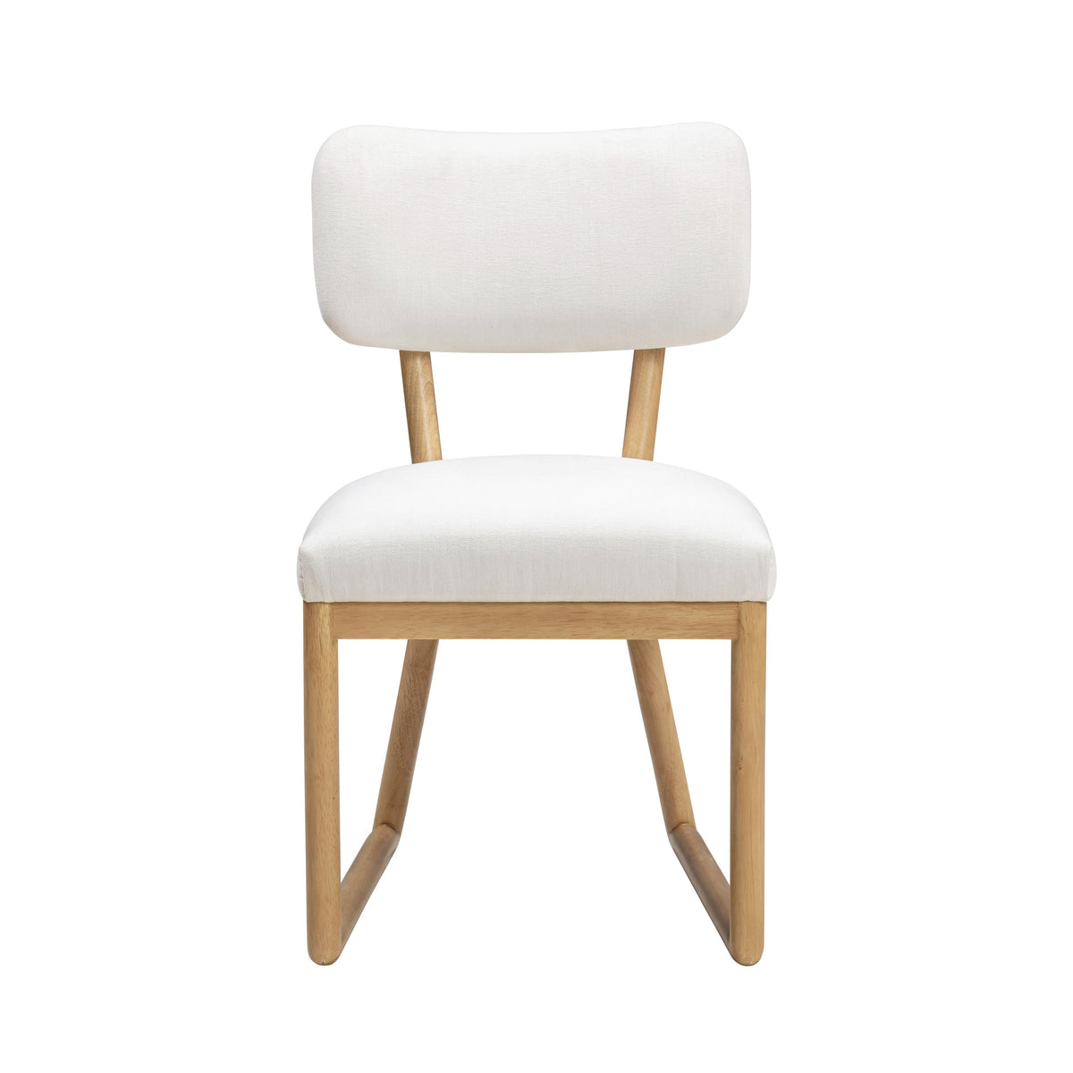 Bobbie Cream Upcycled Performance Fabric Dining Chair by TOV Furniture – photo 3 of 6