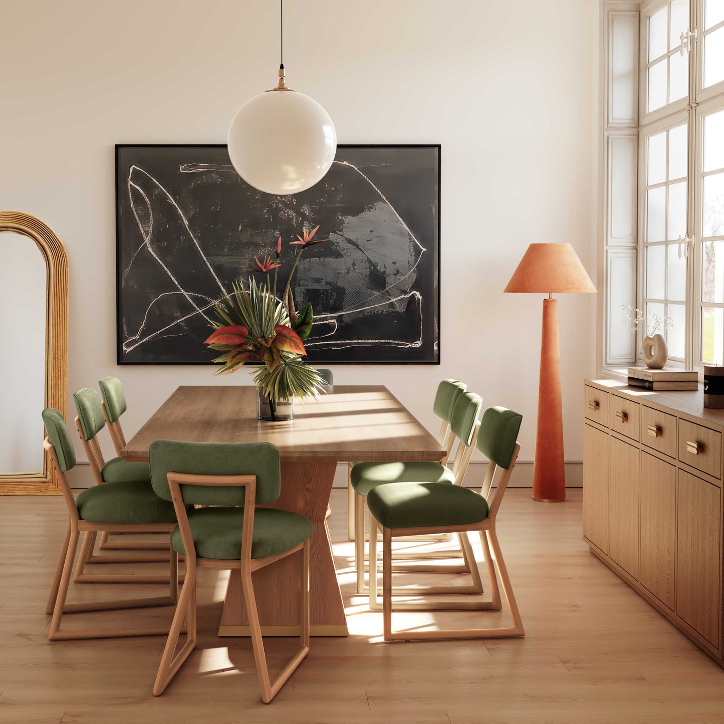 Bobbie Performance Upcycled Fabric Dining Chair by TOV D54337