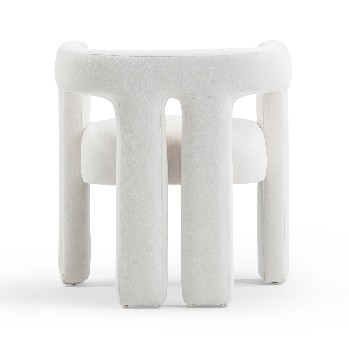 Sloane Bone White Upcycled Performance Fabric Accent Chair by TOV Furniture – photo 5 of 7