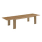 Polly 90 130 Natural Ash Extendable Rectangular Dining Table by TOV D54351