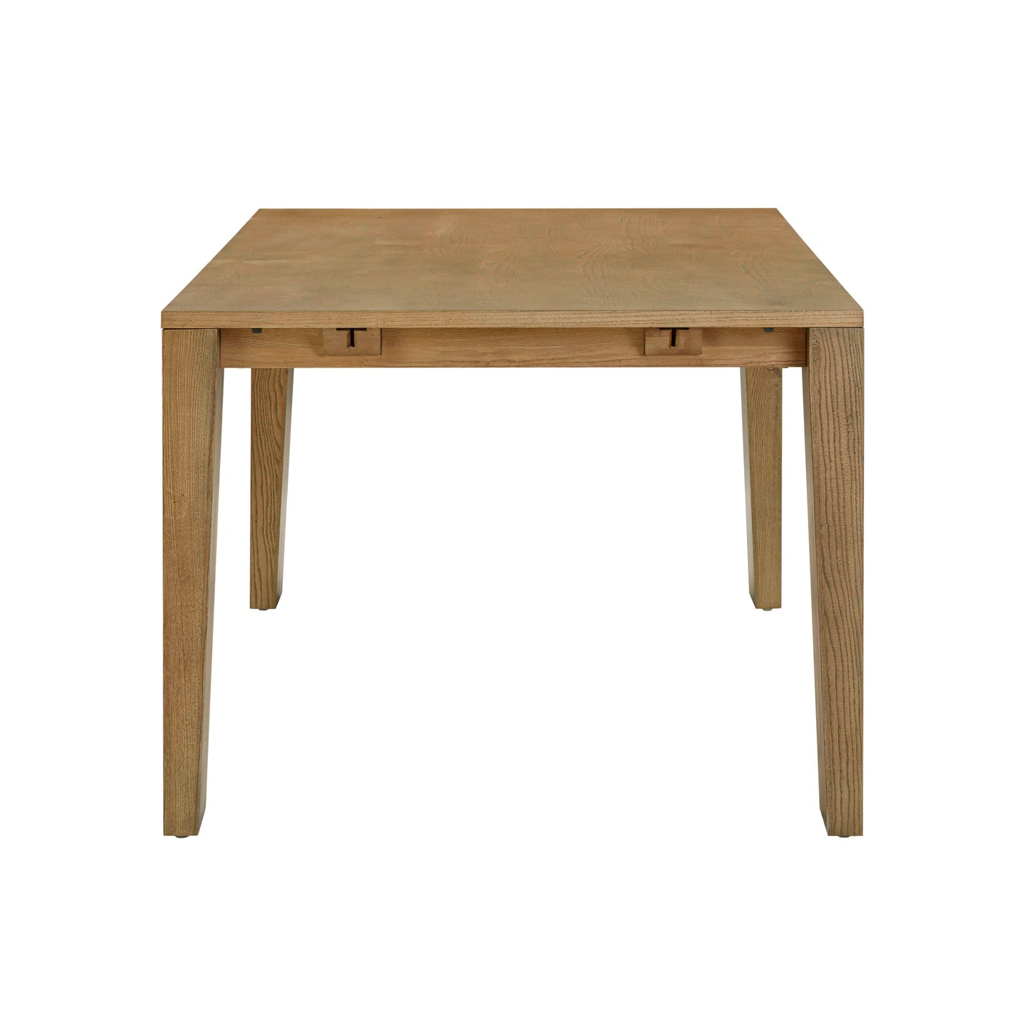Polly 90 130 Natural Ash Extendable Rectangular Dining Table by TOV D54351