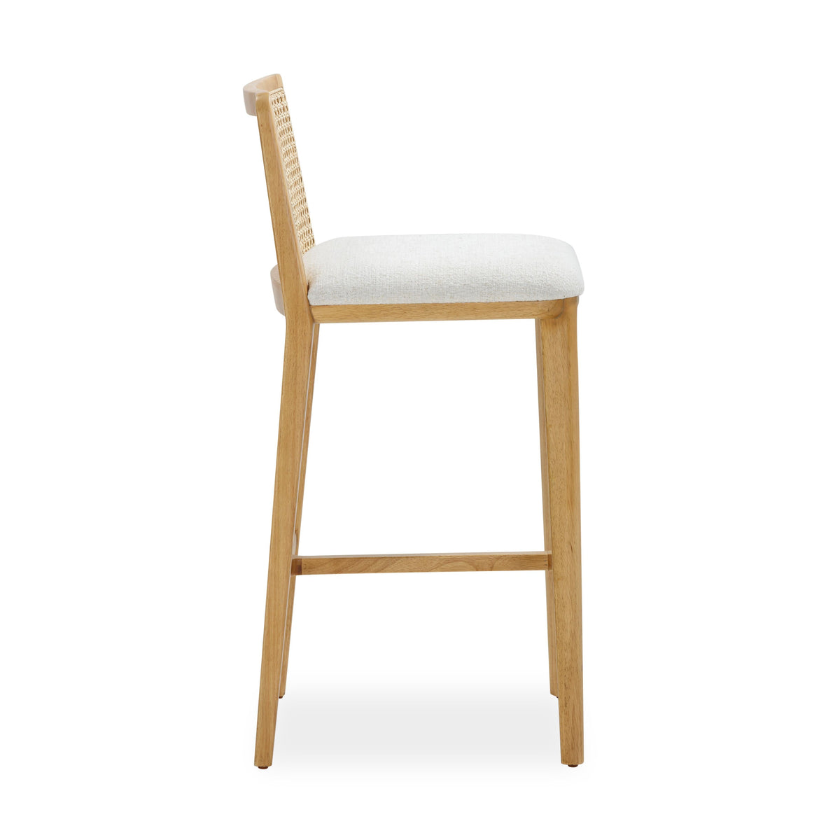Gerri Performance Tweed and Rattan Counter Stool by TOV Furniture – photo 4 of 7