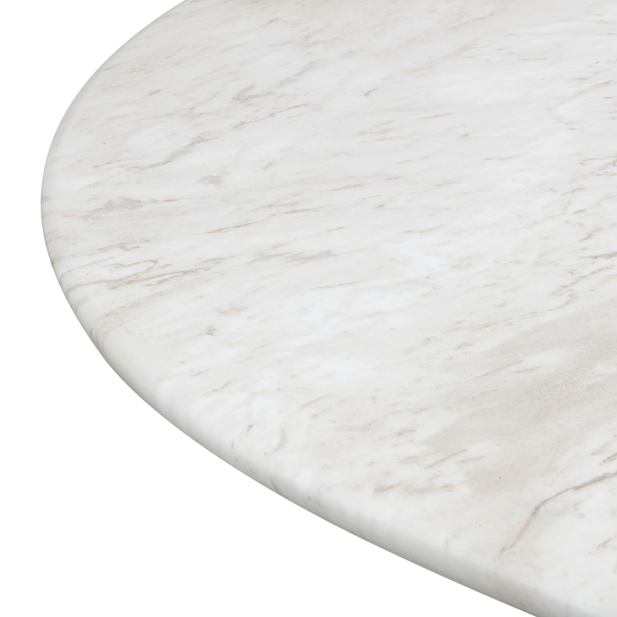 Brut 86" White Faux Marble Pattern Indoor/Outdoor Dining Table by TOV Furniture – photo 6 of 8