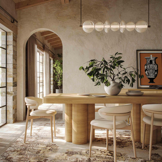 Bambi Natural Ash Dining Table by TOV Furniture – photo 2 of 7