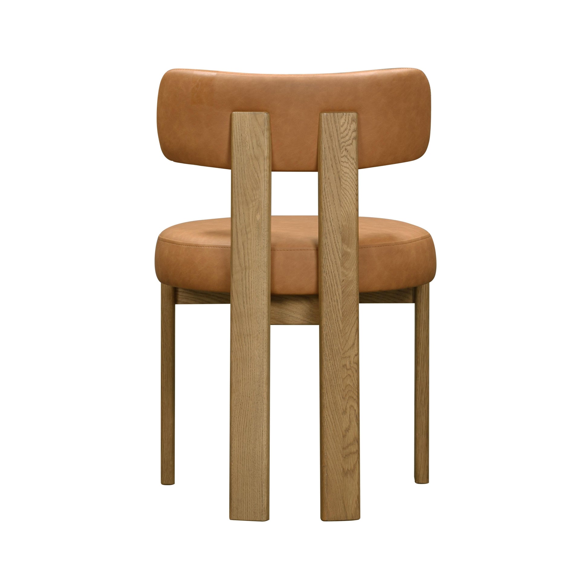 Odessa Vegan Leather Dining Chair by TOV D54436