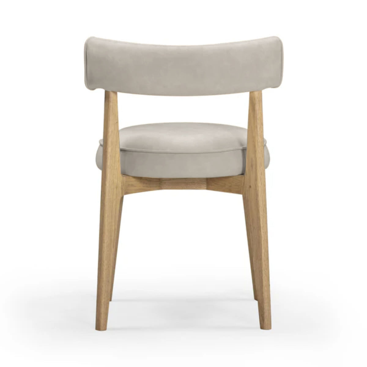 Nikita Taupe Performance Vegan Leather Dining Chair by TOV Furniture – photo 5 of 8
