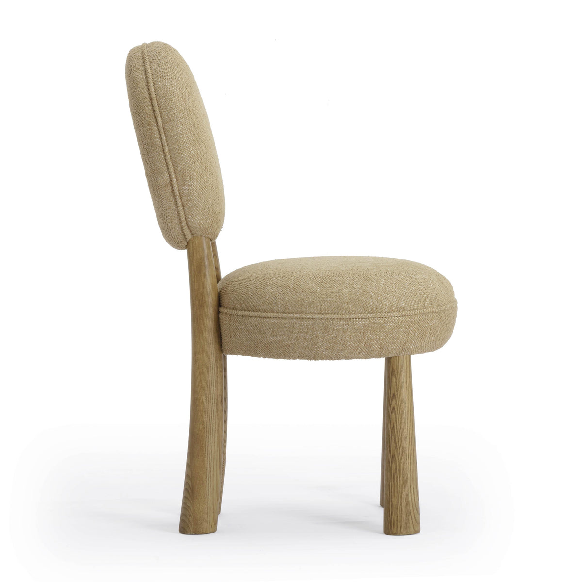 Sulley Honey Tan Performance Basketweave Fabric Dining Chair by TOV Furniture – photo 4 of 8