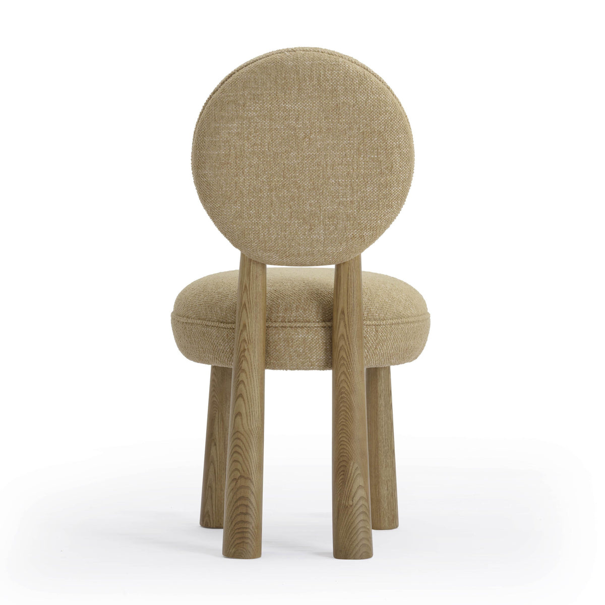 Sulley Honey Tan Performance Basketweave Fabric Dining Chair by TOV Furniture – photo 5 of 8