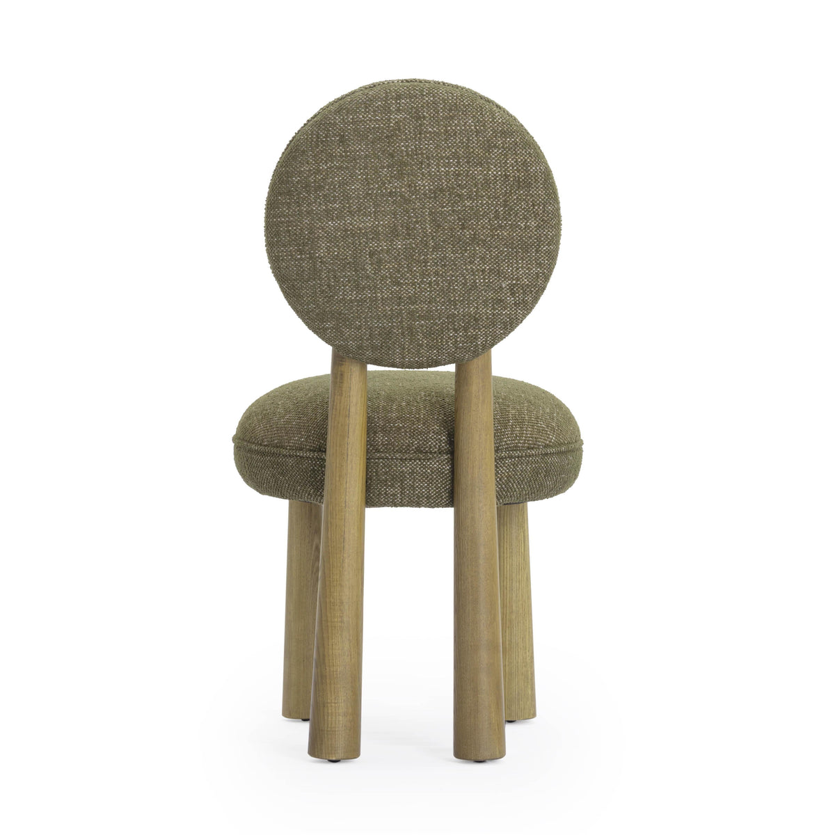 Sulley Olive Green Performance Basketweave Fabric Dining Chair by TOV Furniture – photo 5 of 8