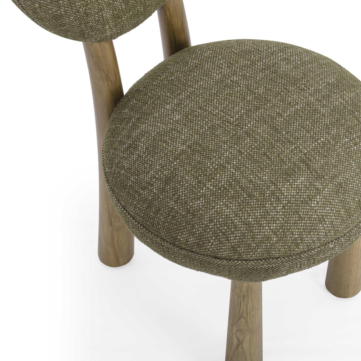 Sulley Olive Green Performance Basketweave Fabric Dining Chair by TOV Furniture – photo 6 of 8