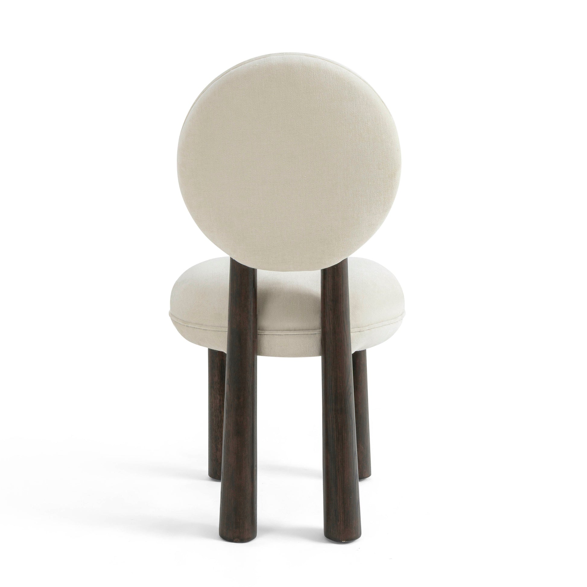 Sulley Cream Performance Chenille Dining Chair by TOV D54493