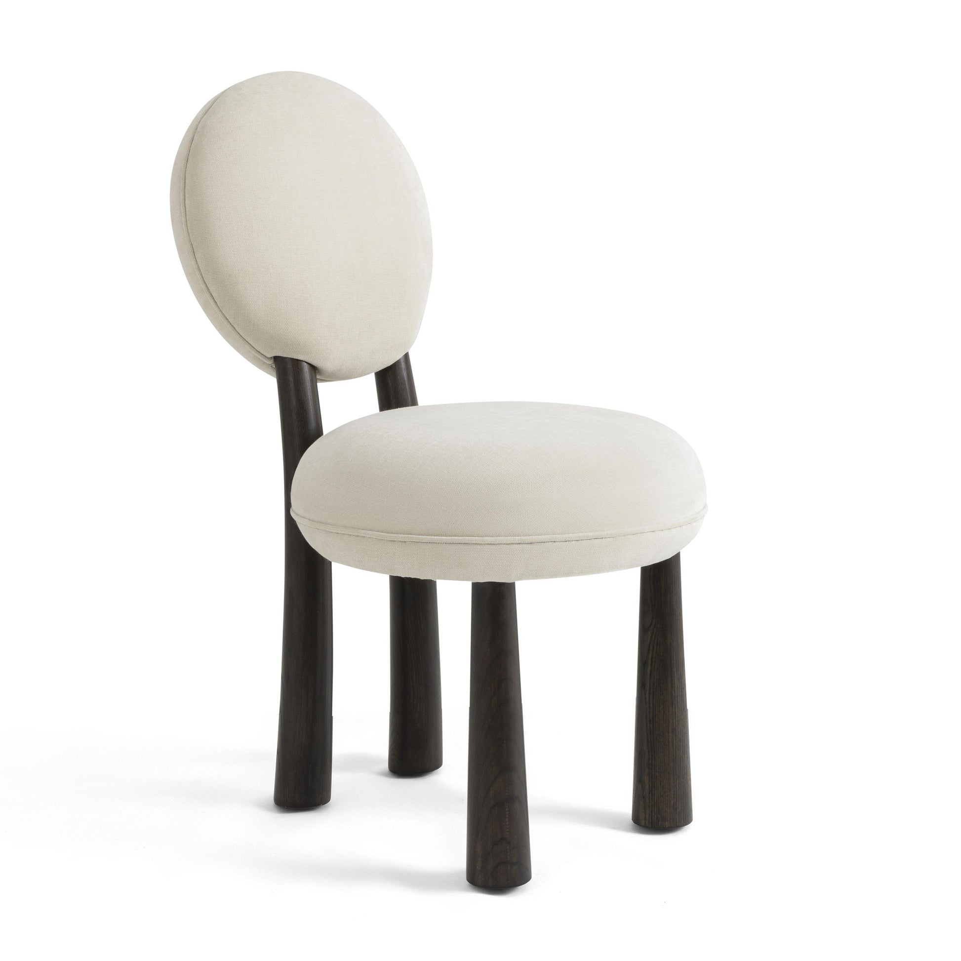 Sulley Cream Performance Chenille Dining Chair Cream by Tov Furniture