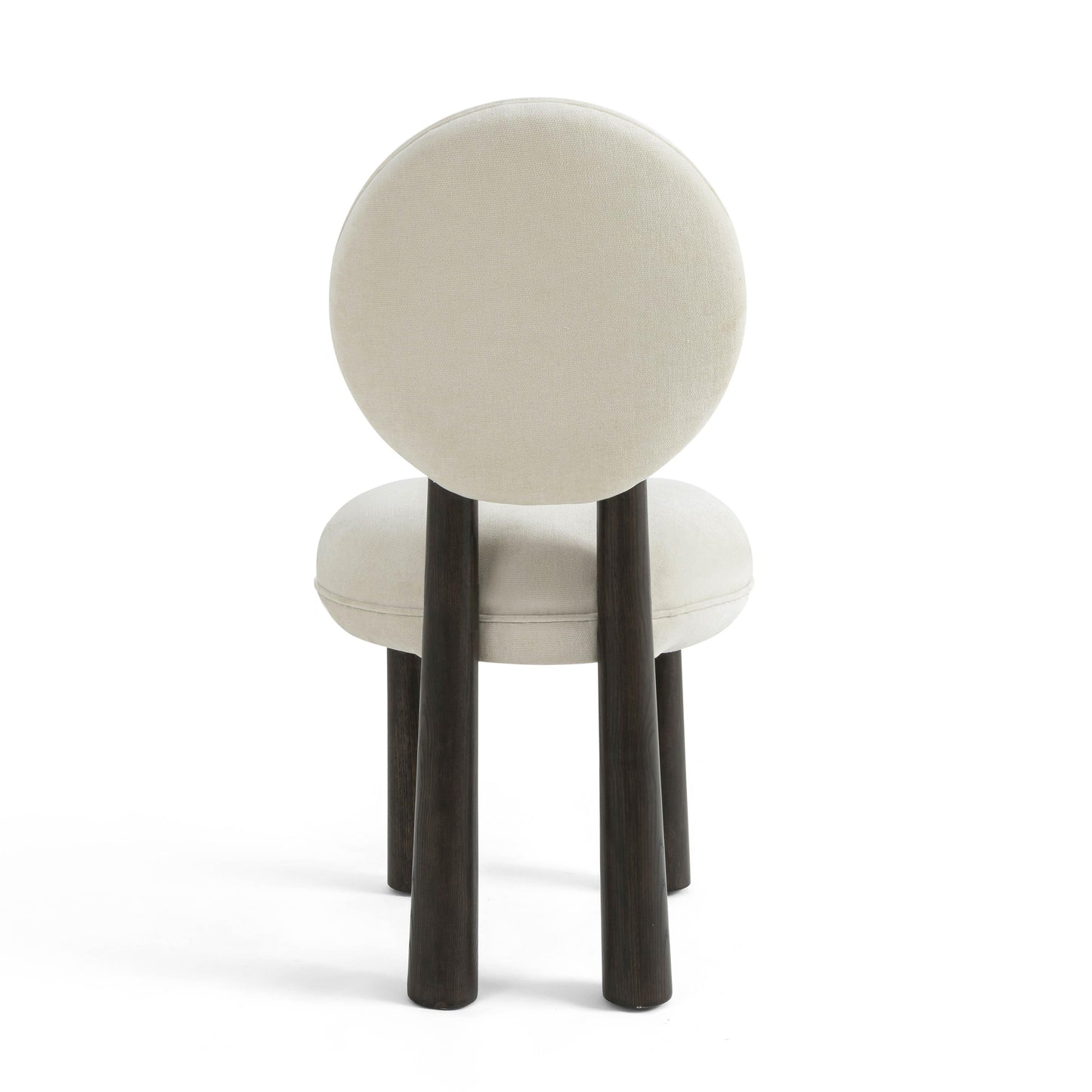 Sulley Cream Performance Chenille Dining Chair Cream by Tov Furniture