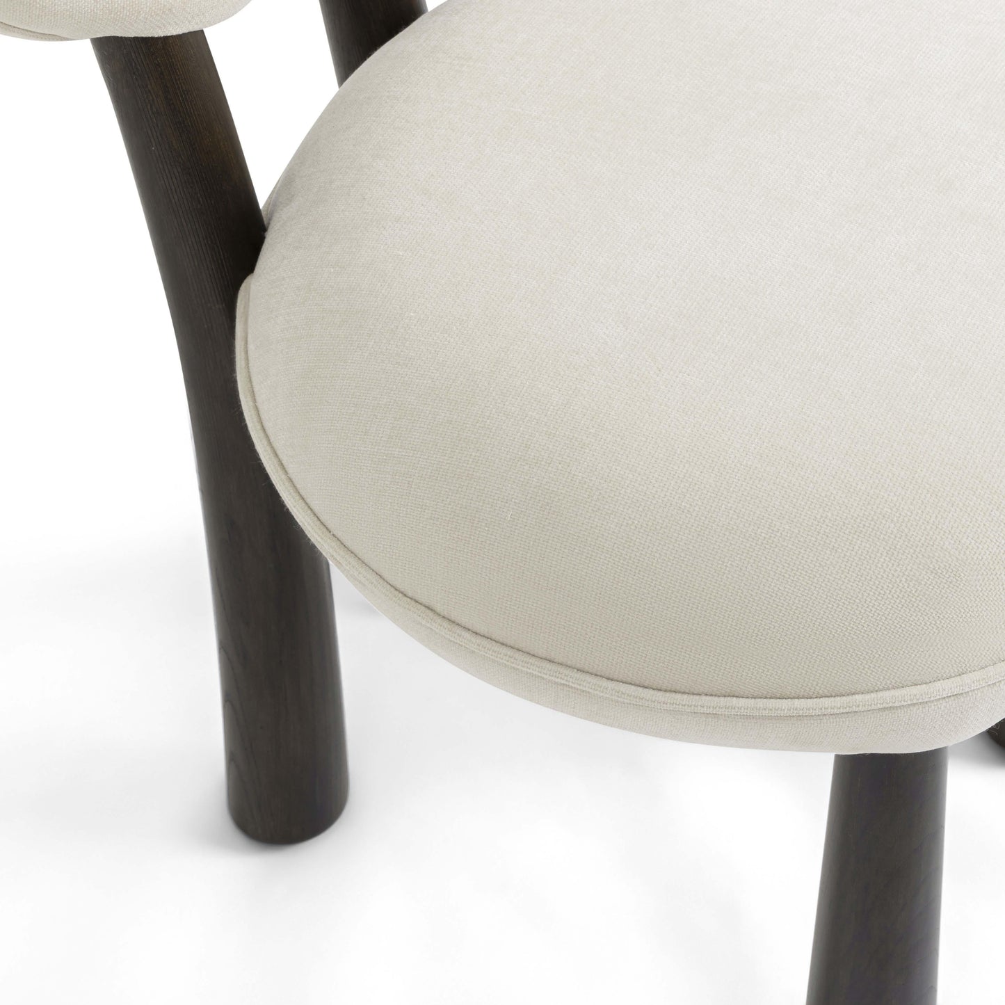 Sulley Cream Performance Chenille Dining Chair Cream by Tov Furniture
