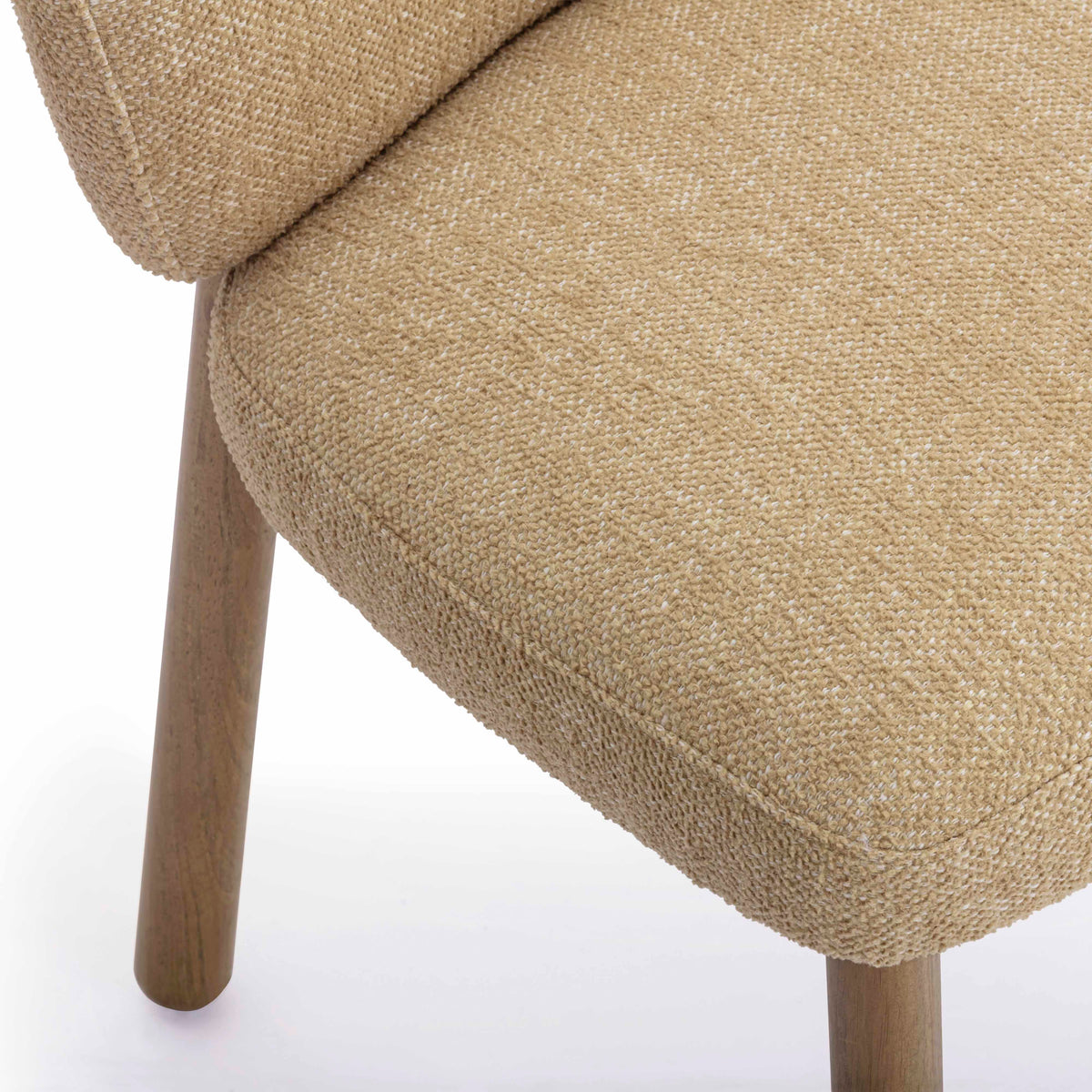 Foxy Honey Performance Textured Fabric Dining Chair by TOV Furniture – photo 6 of 7