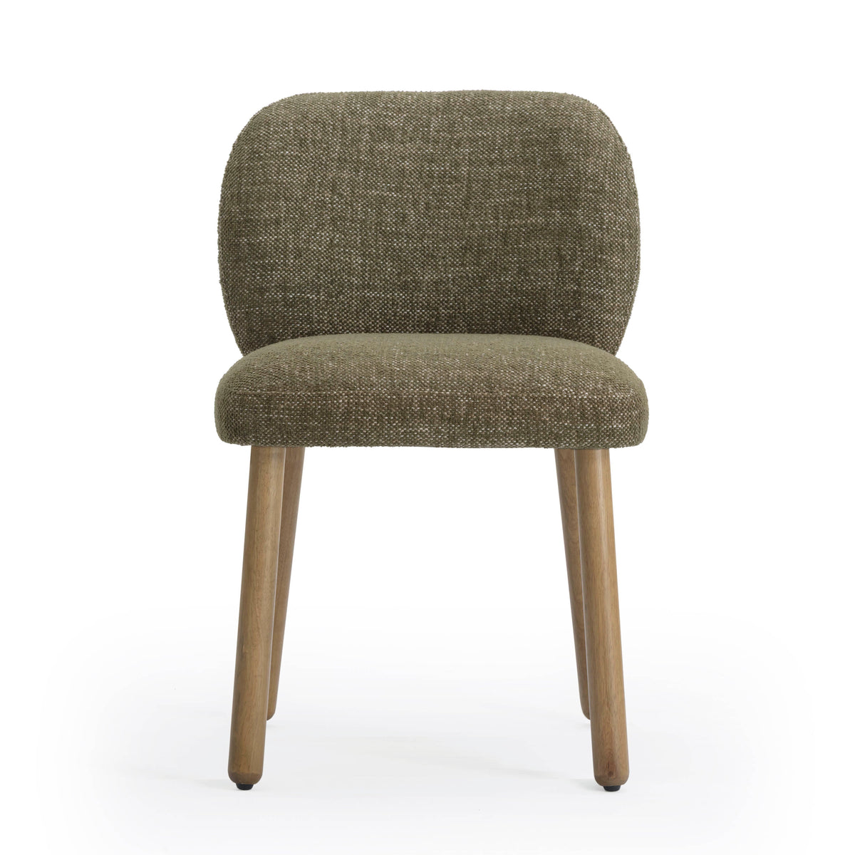 Foxy Olive Green Performance Textured Fabric Dining Chair by TOV Furniture – photo 3 of 7