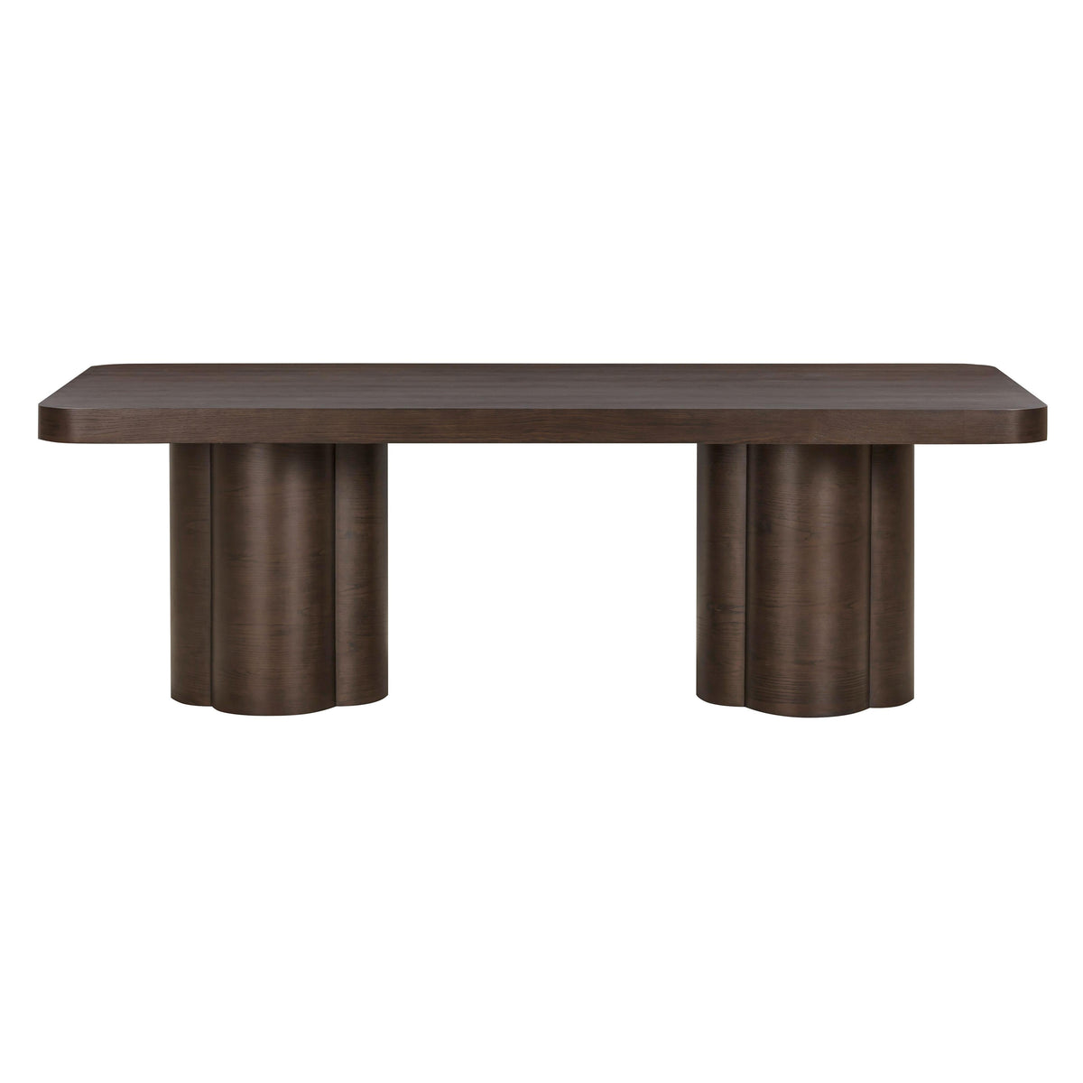 Bambi Dark Brown Ash Dining Table by TOV Furniture – photo 1 of 8