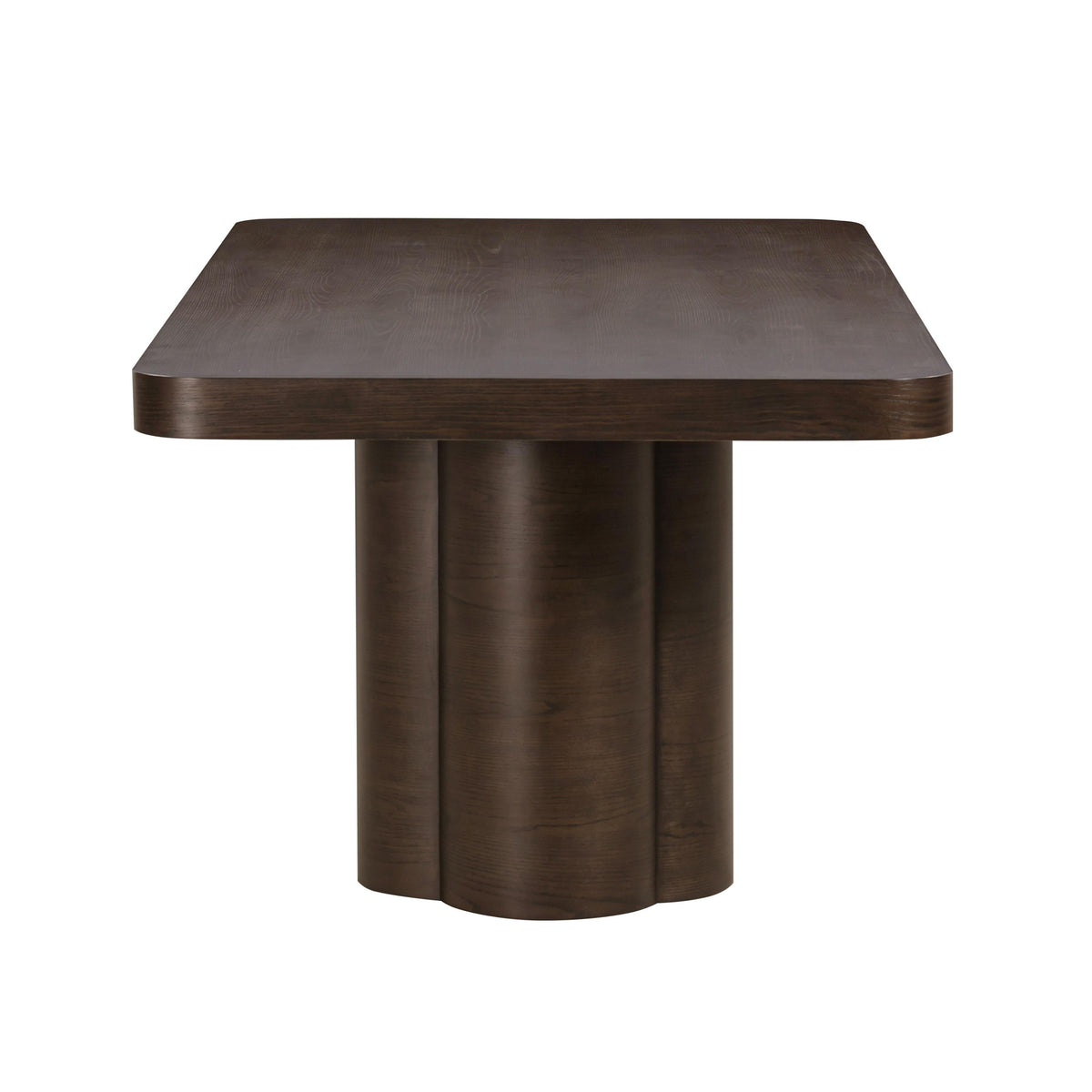Bambi Dark Brown Ash Dining Table by TOV Furniture – photo 4 of 8