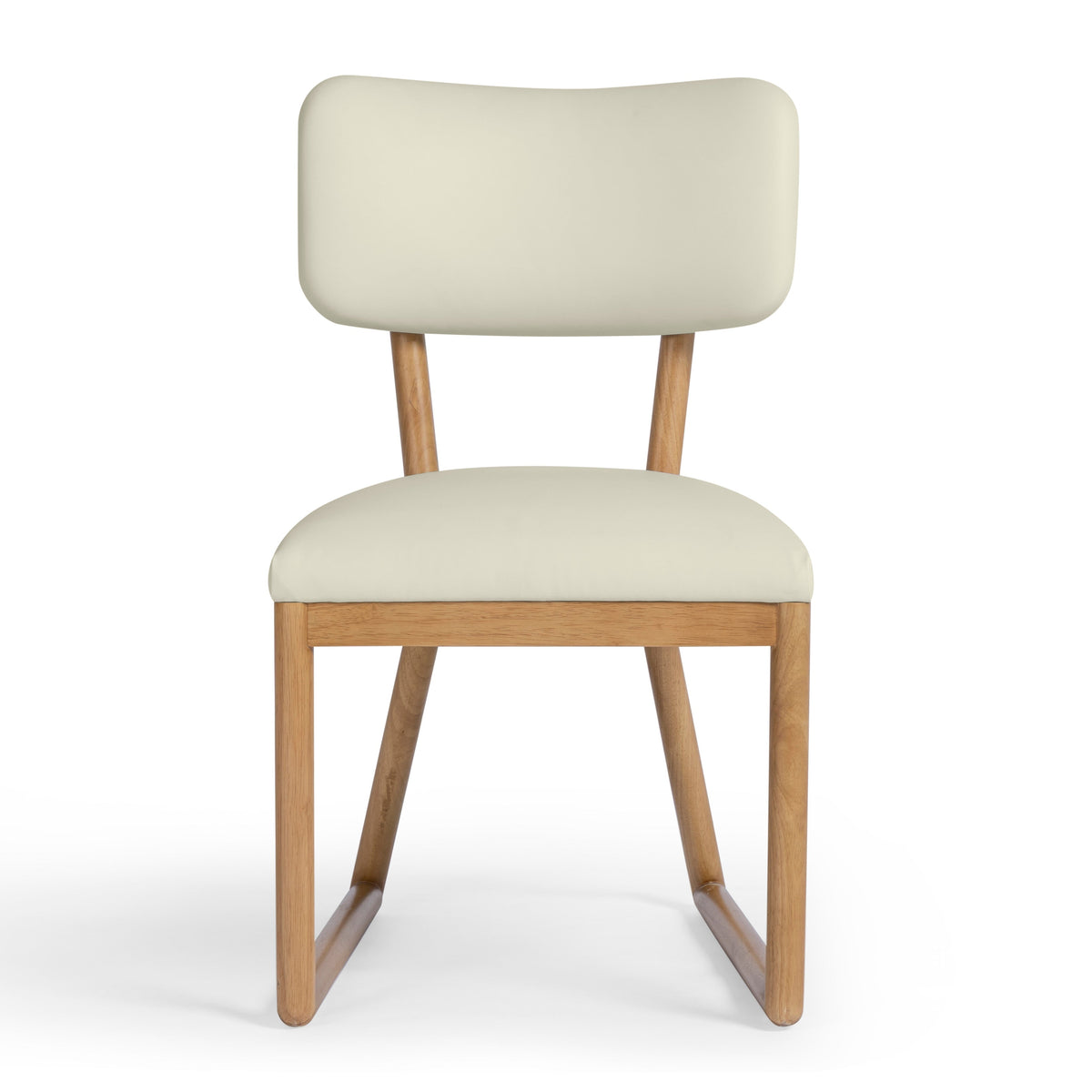 Bobbie Cream Contract-Grade Vegan Leather Dining Chair by TOV Furniture – photo 3 of 8