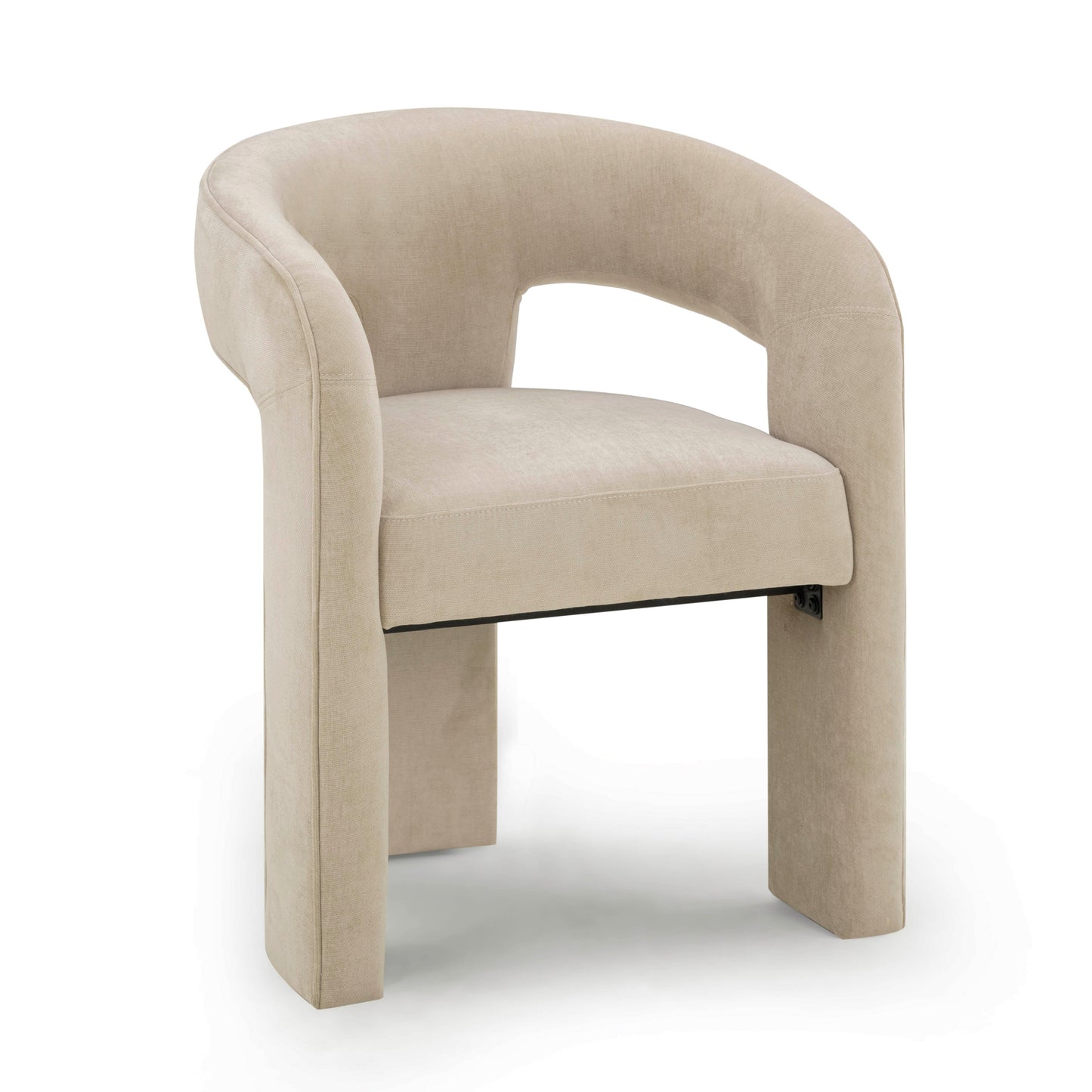 Malone Performance Chenille Dining Chair Taupe by Tov Furniture