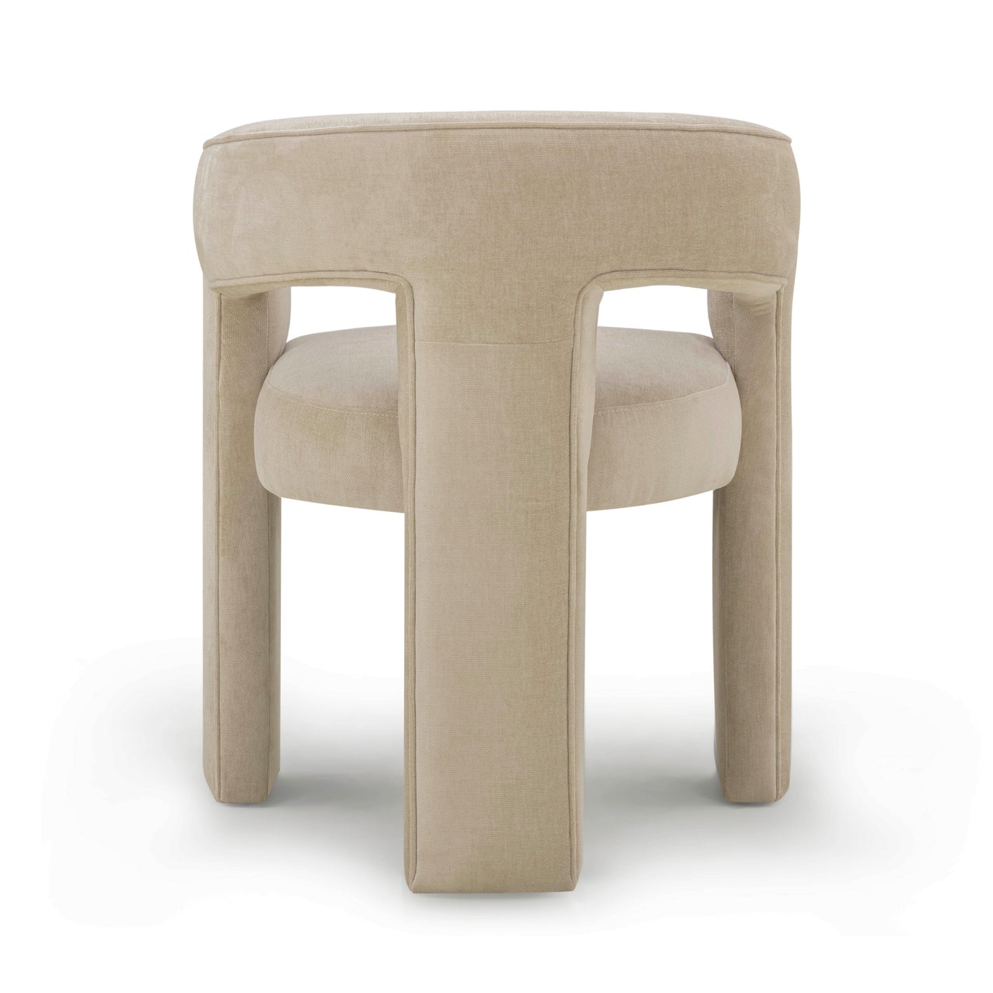 Malone Performance Chenille Dining Chair Taupe by Tov Furniture