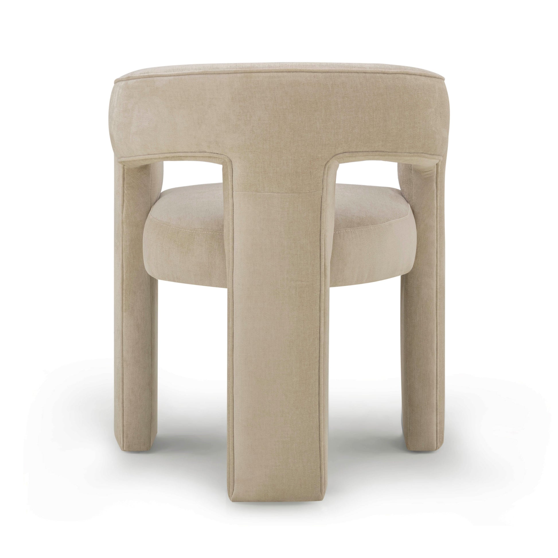 Malone Performance Chenille Dining Chair Taupe by Tov Furniture