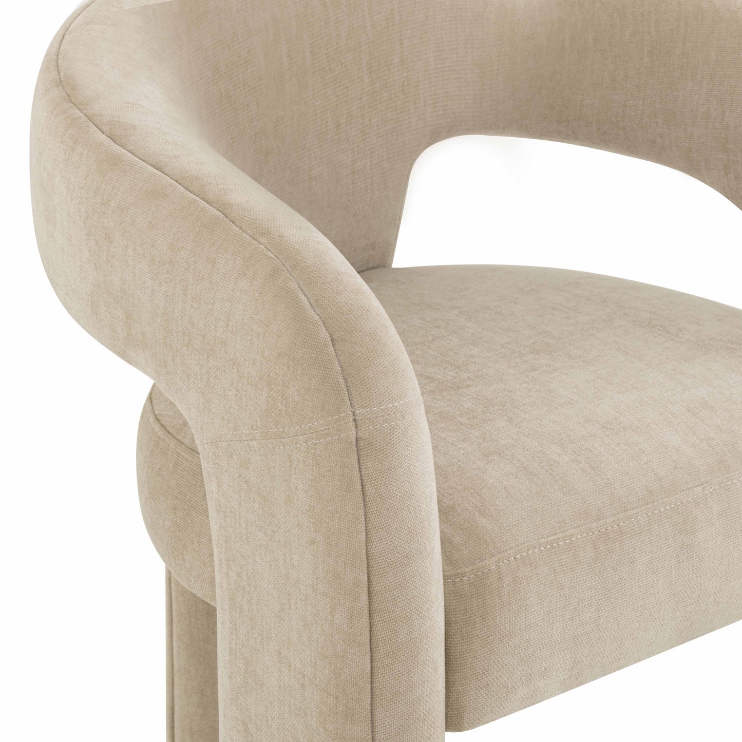 Malone Performance Chenille Dining Chair by TOV D54516