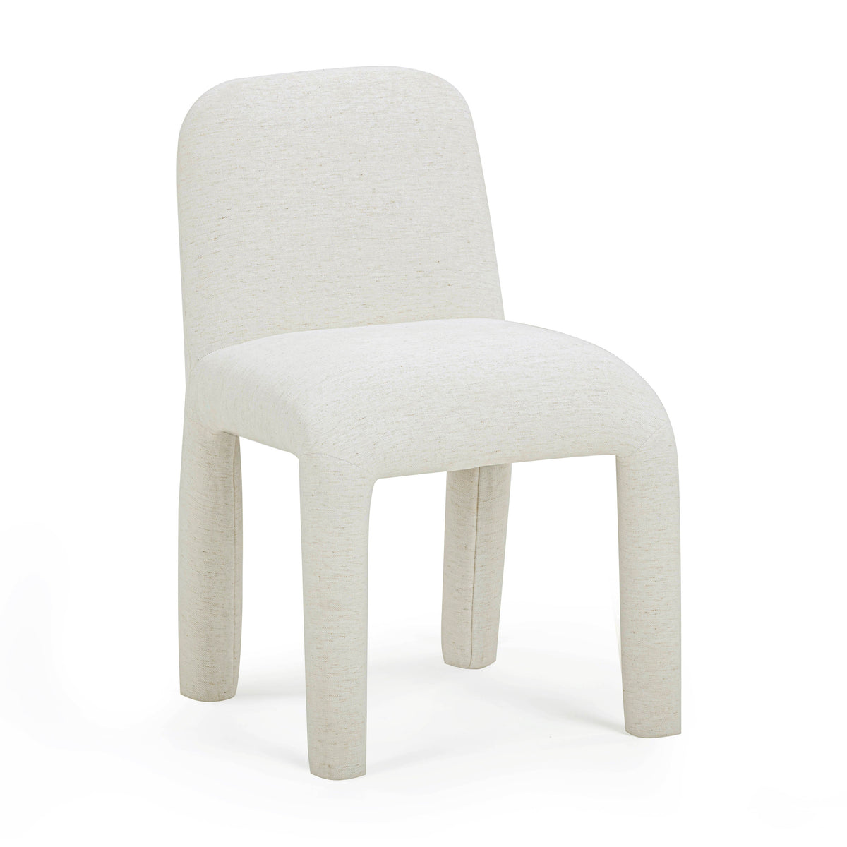 Georgia Cream Performance Chenille Dining Chair by TOV Furniture – photo 1 of 7