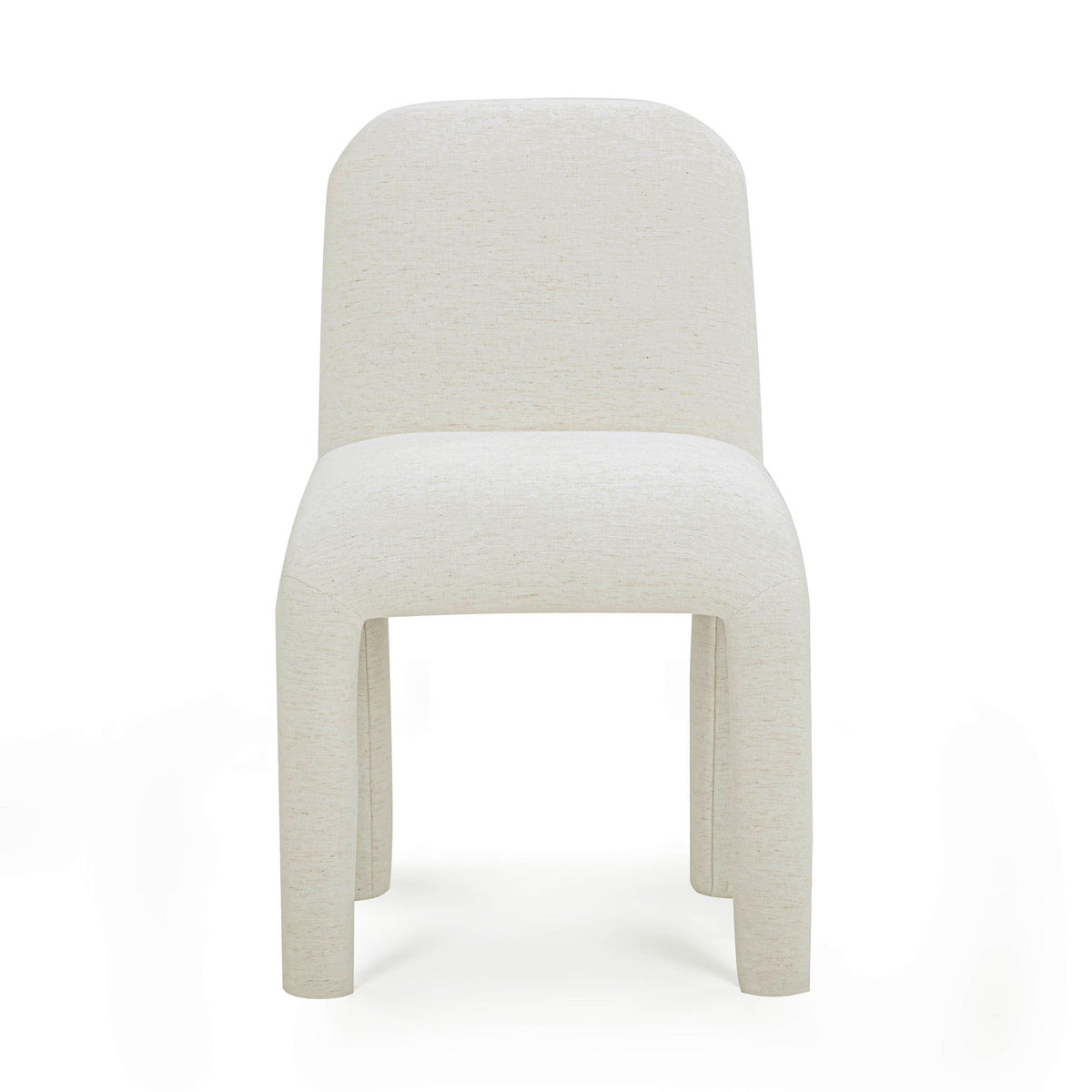 Georgia Cream Performance Chenille Dining Chair by TOV Furniture – photo 3 of 7